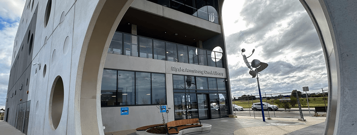 Biyal-a Armstrong Creek Library — Education in Geelong